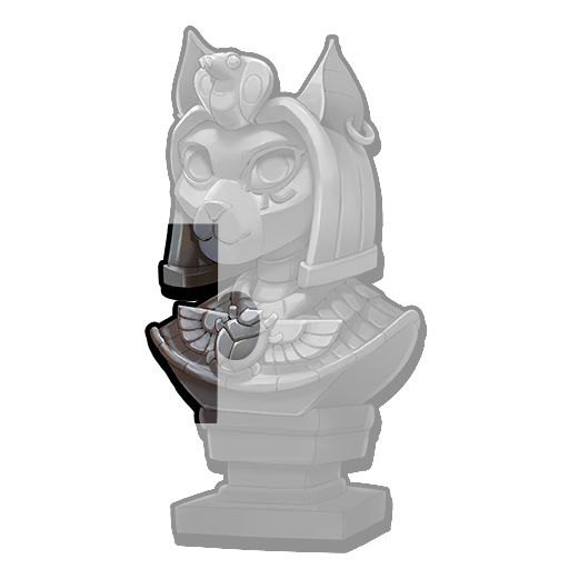Part of Bastet's Bust