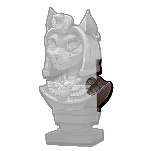 Part of Bastet's Bust