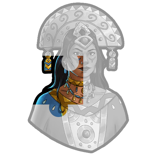 Part of Mama Quilla's Bust