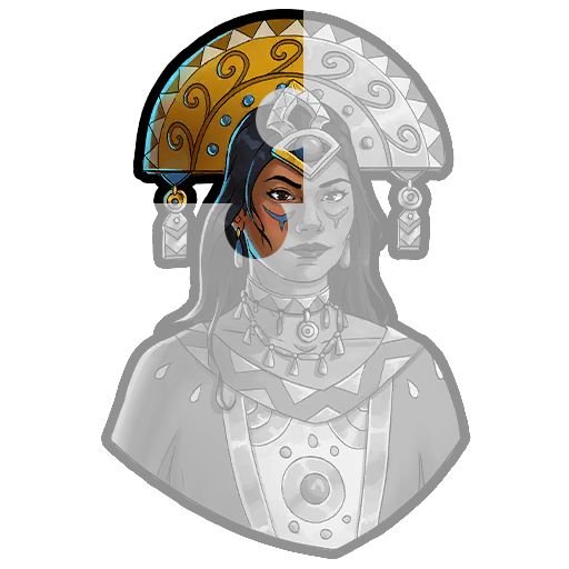 Part of Mama Quilla's Bust