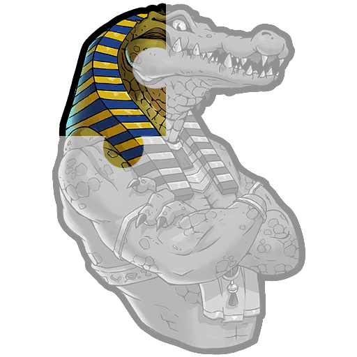 Part of Sobek's Bust