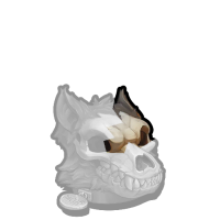 Werewolf Skull